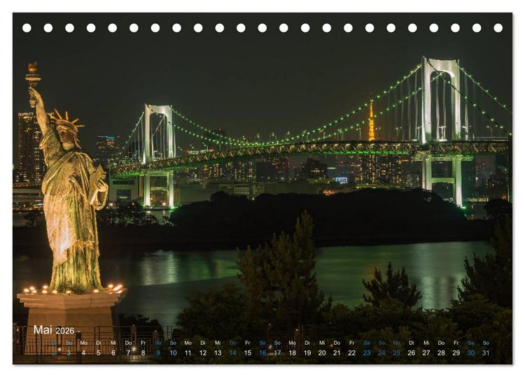 Produktbild: Japan - Im Land der aufgehenden Sonne (Tischkalender 2026 DIN A5 quer), CALVENDO Monatskalender
