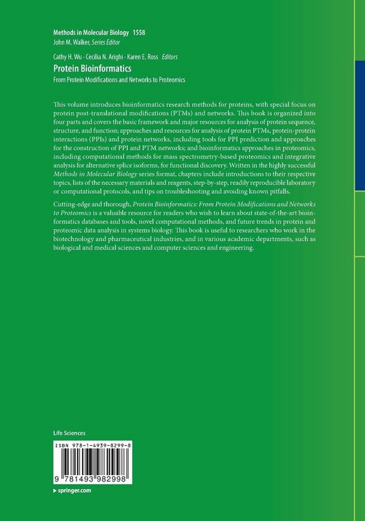 Produktbild: Protein Bioinformatics