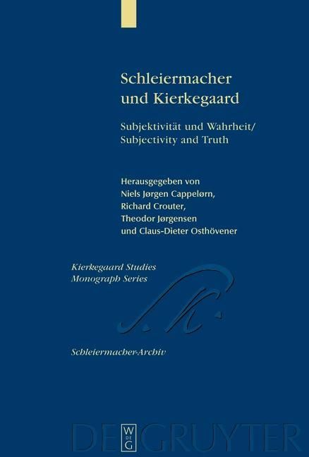 Produktbild: Schleiermacher und Kierkegaard
