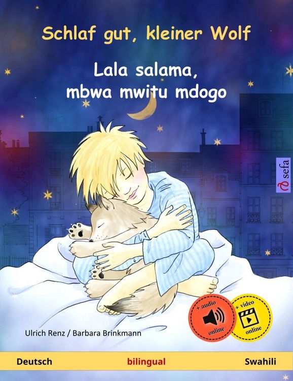 Produktbild: Schlaf gut, kleiner Wolf - Lala salama, mbwa mwitu mdogo (Deutsch - Swahili)