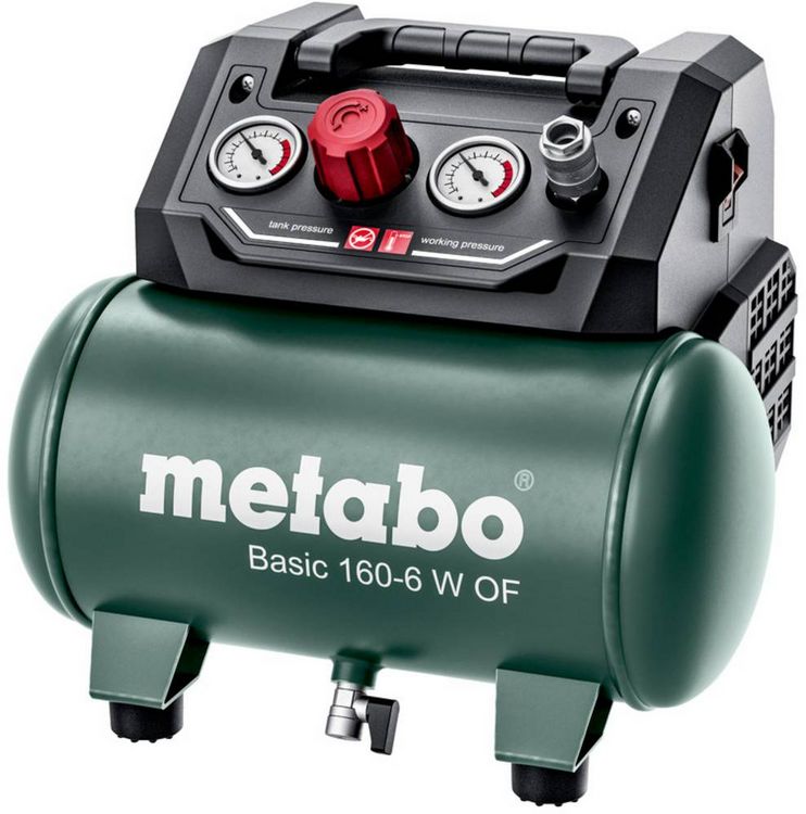 Produktbild: Metabo Druckluft-Kompressor BASIC 160-6W OF 6l 8 bar
