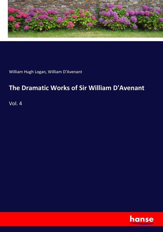 Produktbild: The Dramatic Works of Sir William D'Avenant