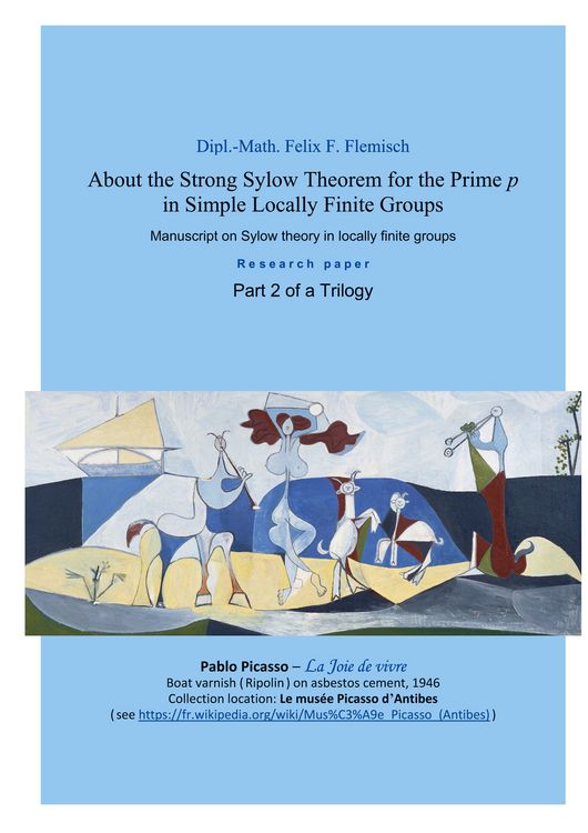 Produktbild: About the Strong Sylow p-Theorem in Simple Locally Finite Groups - Part 2 of a Trilogy