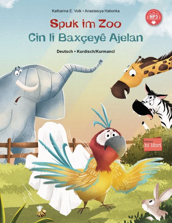 Produktbild: Spuk im Zoo (Deutsch-Kurdisch/Kurmancî)