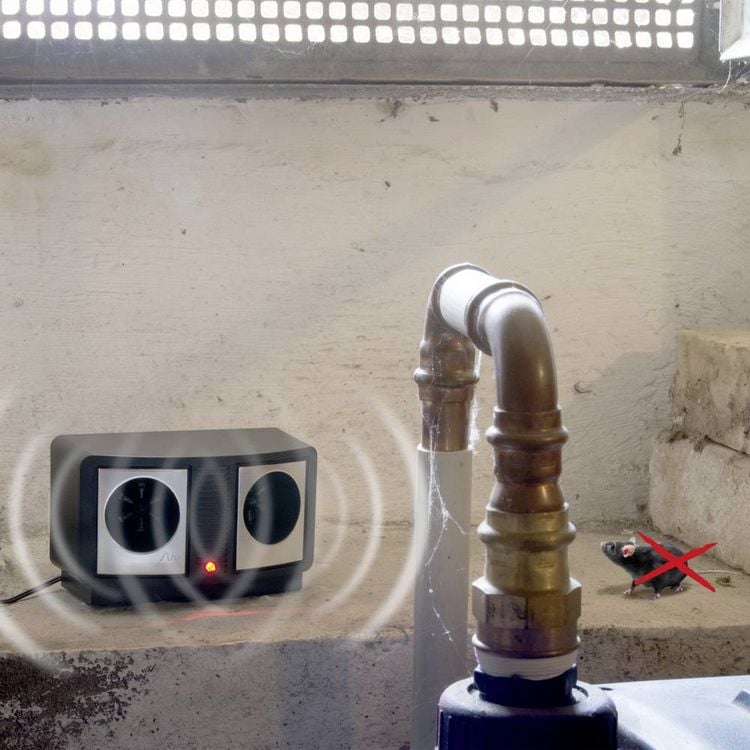 Produktbild: Gardigo Sch&auml;dlingsvertreiber Funktionsart Abschreckung, Ultraschall Wirkungsbereich 250 m&sup2; 1 St.