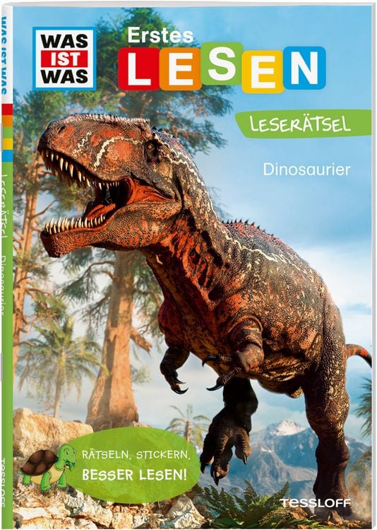 Produktbild: WAS IST WAS Erstes Lesen. Leser&auml;tsel Dinosaurier