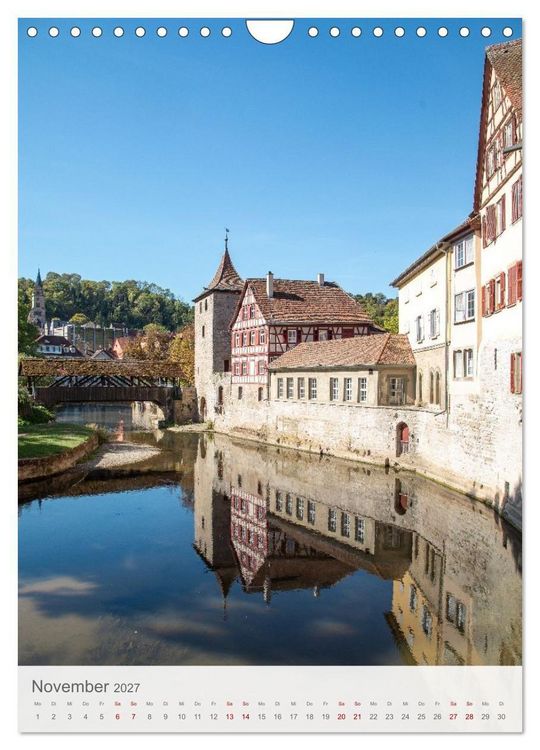 Produktbild: Schw&auml;bisch Hall am Kocher (Wandkalender 2027 DIN A4 hoch), CALVENDO Monatskalender