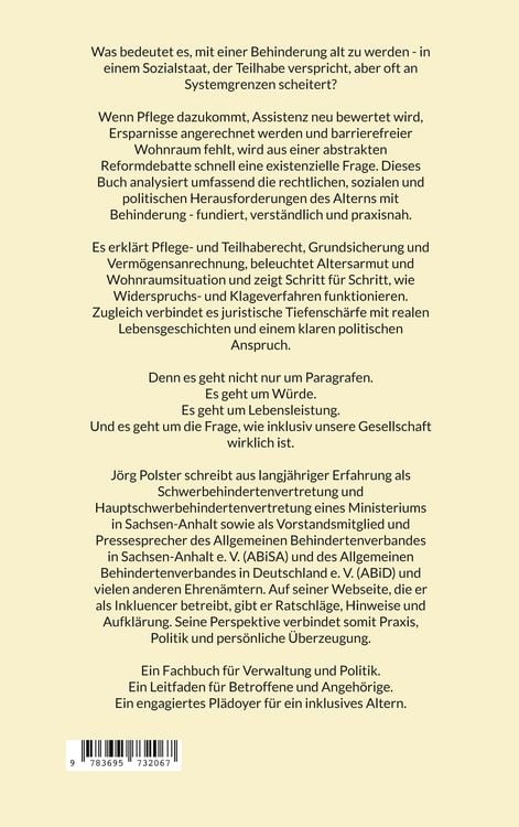 Produktbild: In W&uuml;rde &auml;lter werden mit Behinderung