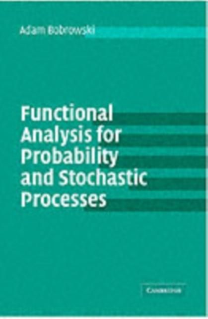 Produktbild: Functional Analysis for Probability and Stochastic Processes