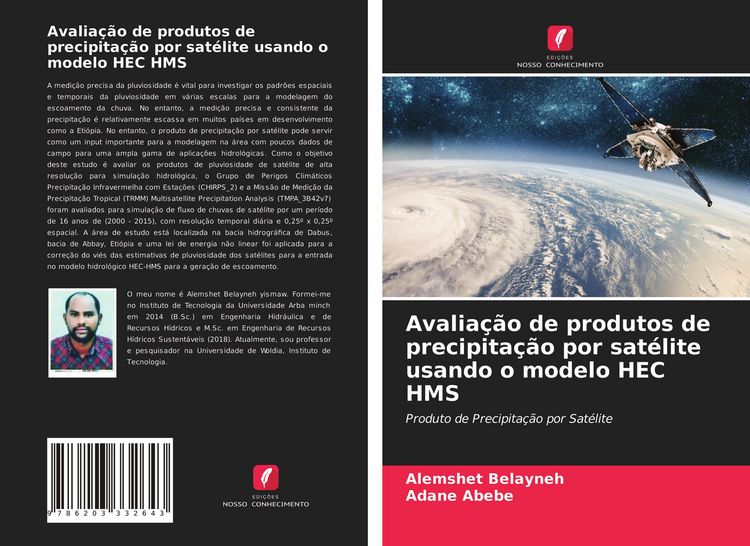 Produktbild: Avalia&ccedil;&atilde;o de produtos de precipita&ccedil;&atilde;o por sat&eacute;lite usando o modelo HEC HMS