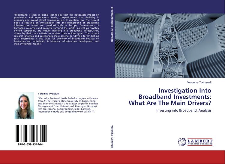 Produktbild: Investigation Into Broadband Investments: What Are The Main Drivers?