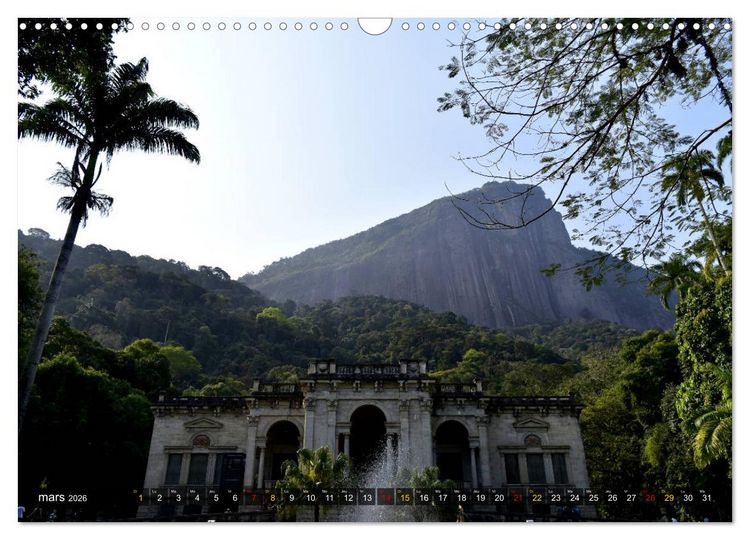Produktbild: Tout simplement Rio de Janeiro (Calendrier mural 2026 DIN A3 vertical), CALVENDO calendrier mensuel