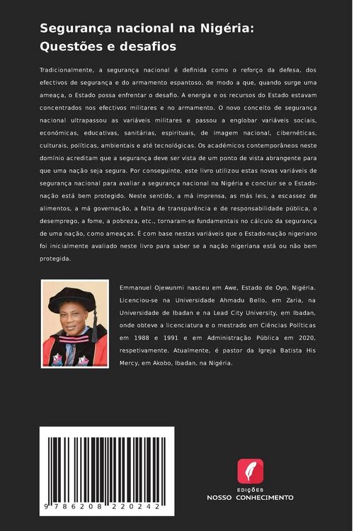 Produktbild: Seguran&ccedil;a nacional na Nig&eacute;ria: Quest&otilde;es e desafios