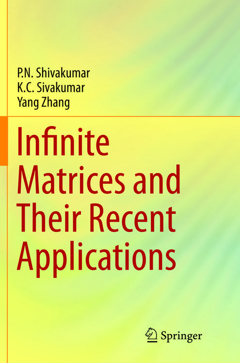 Produktbild: Infinite Matrices and Their Recent Applications