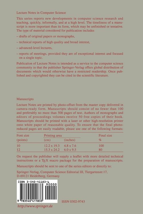 Produktbild: Graph-Theoretic Concepts in Computer Science