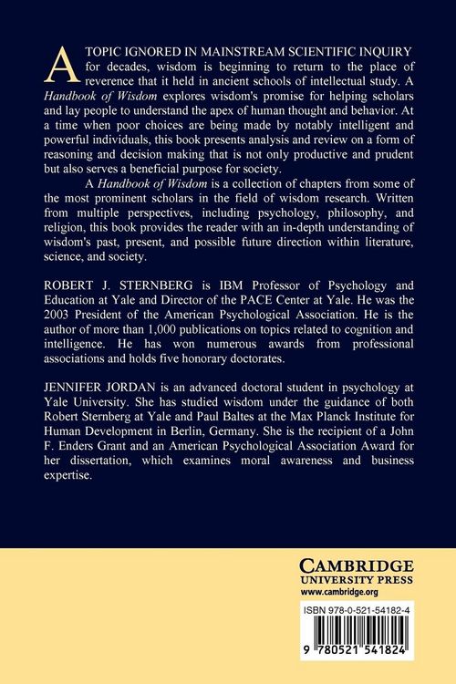 Produktbild: A Handbook of Wisdom