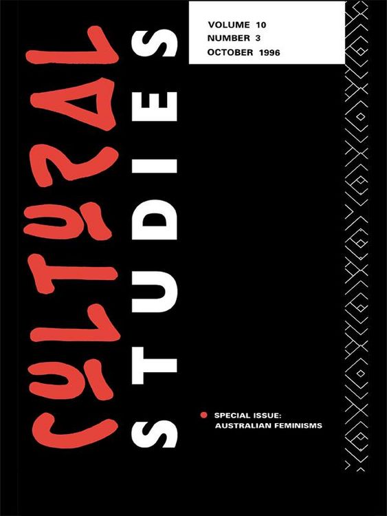 Produktbild: Cultural Studies 10.3