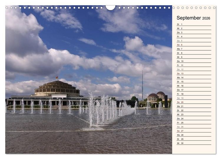 Produktbild: Breslau - Schlesiens Herz an der Oder (Wandkalender 2026 DIN A3 quer), CALVENDO Monatskalender