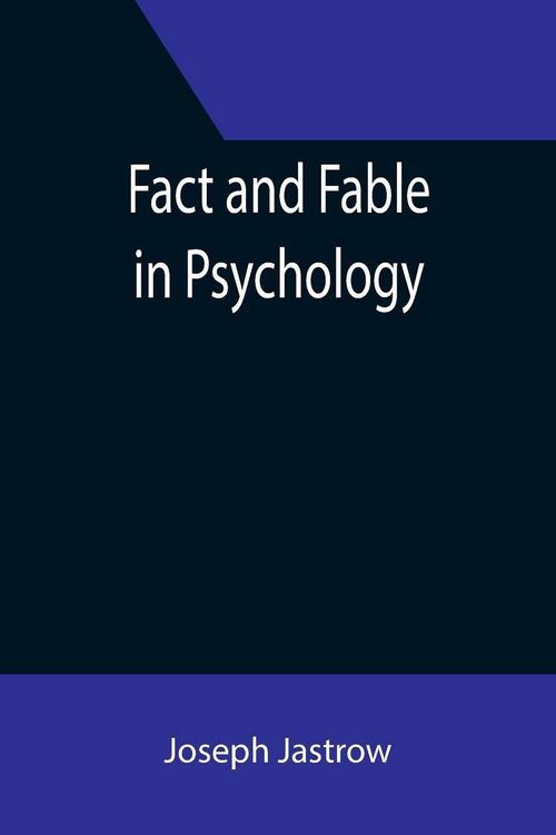 Produktbild: Fact and Fable in Psychology