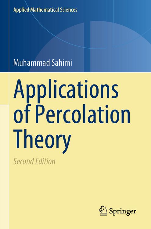 Produktbild: Applications of Percolation Theory