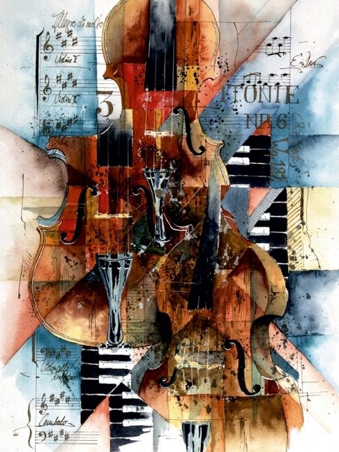 Produktbild: CALVENDO Puzzle Sinphony No 6 (Ch.Ph.E.Bach) | 1000 Teile Lege-Gr&ouml;&szlig;e 64x48cm Foto-Puzzle f&uuml;r gl&uuml;ckliche Stunden