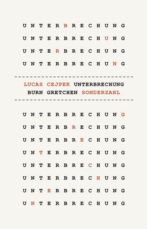 Produktbild: Unterbrechung