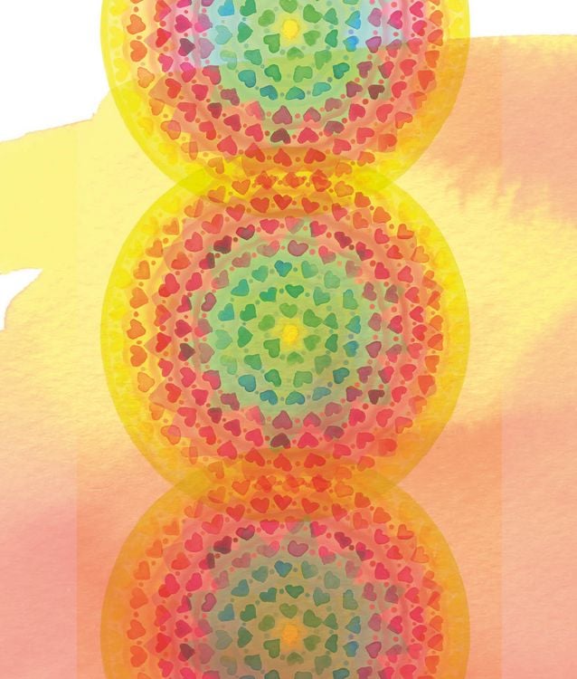 Produktbild: Malbuch Inside Out: Watercolor Mandala