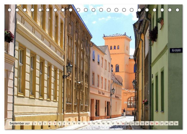 Produktbild: Luckau - Perle der Niederlausitz (Tischkalender 2027 DIN A5 quer), CALVENDO Monatskalender