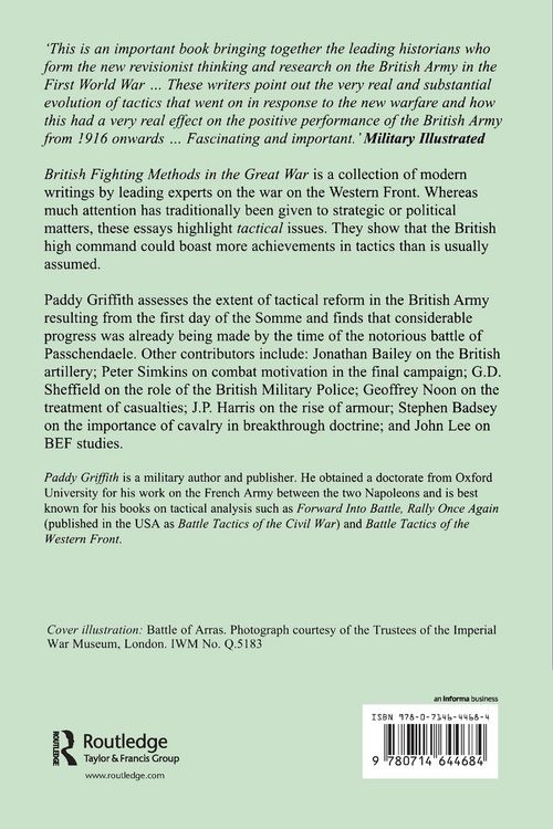 Produktbild: British Fighting Methods in the Great War
