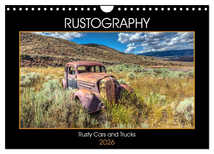 Produktbild: Rustography (Wall Calendar 2026 DIN A4 landscape), CALVENDO 12 Month Wall Calendar