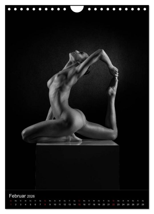 Produktbild: BODY SCULPTURE (Wandkalender 2026 DIN A4 hoch), CALVENDO Monatskalender