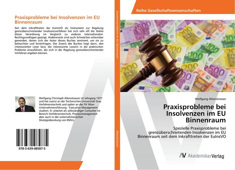 Produktbild: Praxisprobleme bei Insolvenzen im EU Binnenraum