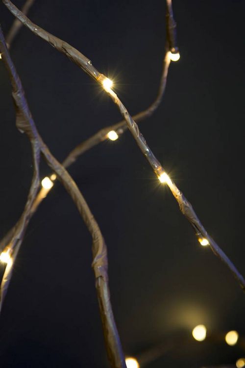Produktbild: Konstsmide 3365-600 T&uuml;rkranz mit Beleuchtung Kranz Warmwei&szlig; LED Braun
