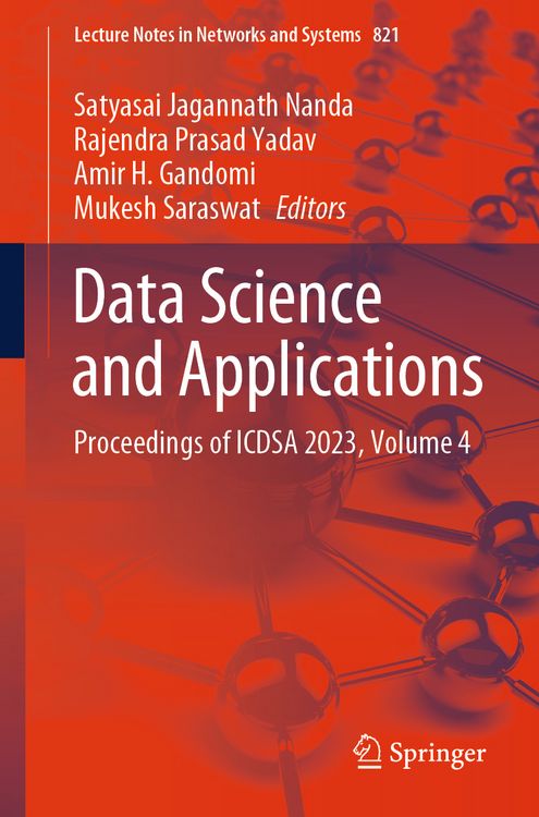 Produktbild: Data Science and Applications