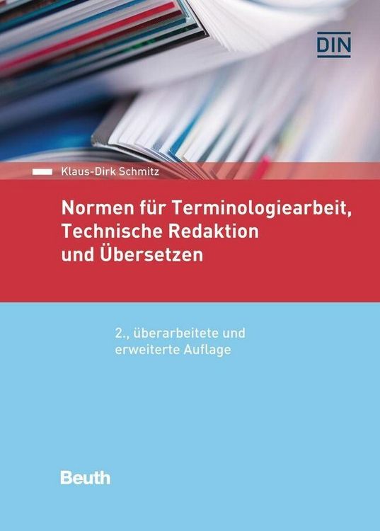 Produktbild: Normen f&uuml;r Terminologiearbeit, Technische Redaktion und &Uuml;bersetzen