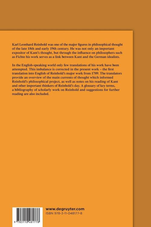 Produktbild: Essay on a New Theory of the Human Capacity for Representation