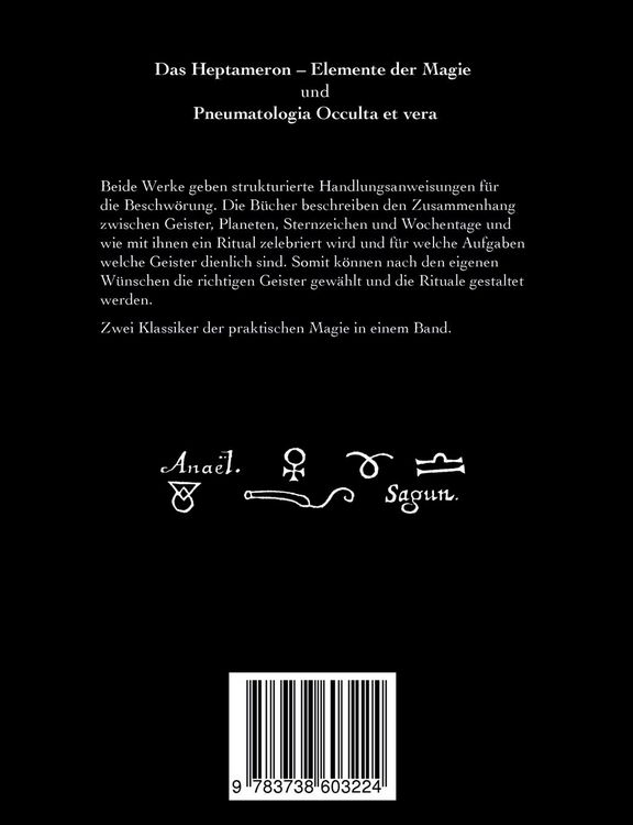 Produktbild: Das Heptameron und Pneumatologia Occulta et vera