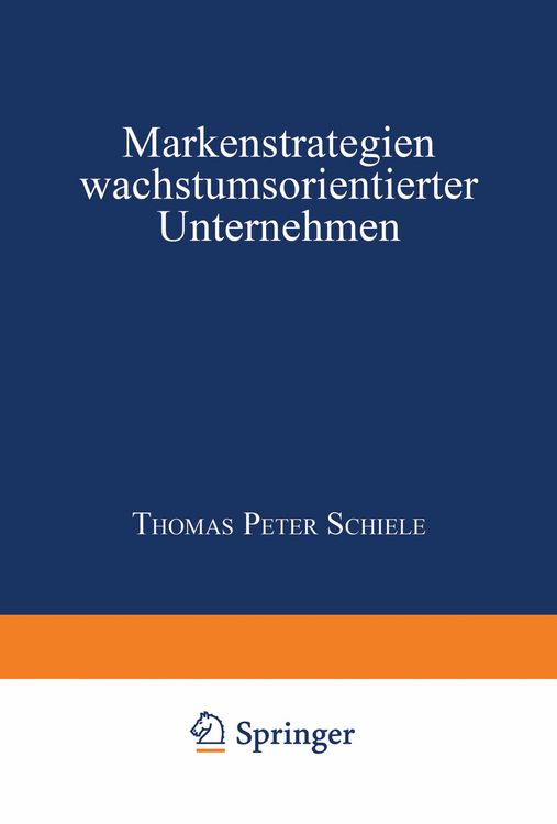 Produktbild: Markenstrategien wachstumsorientierter Unternehmen