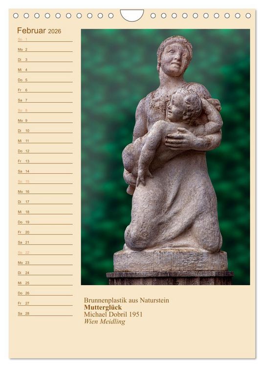 Produktbild: M&uuml;tter mit Kindern in der Kunst (Wandkalender 2026 DIN A4 hoch), CALVENDO Monatskalender