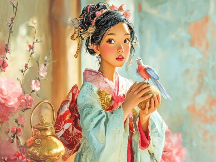 Produktbild: CALVENDO Puzzle Japanische Anime | 1000 Teile Lege-Gr&ouml;&szlig;e 64x48cm Foto-Puzzle f&uuml;r gl&uuml;ckliche Stunden