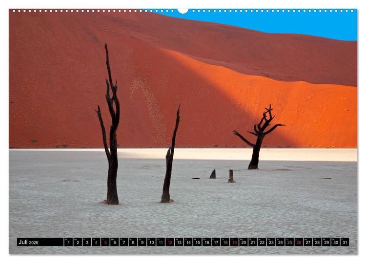 Produktbild: Namib Naukluft Nationalpark. NAMIBIA 2026 (Wandkalender 2026 DIN A2 quer), CALVENDO Monatskalender