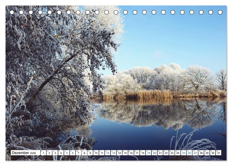Produktbild: Land Brandenburg - Natur und Erholung im m&auml;rkischen Land (Tischkalender 2026 DIN A5 quer), CALVENDO Monatskalender