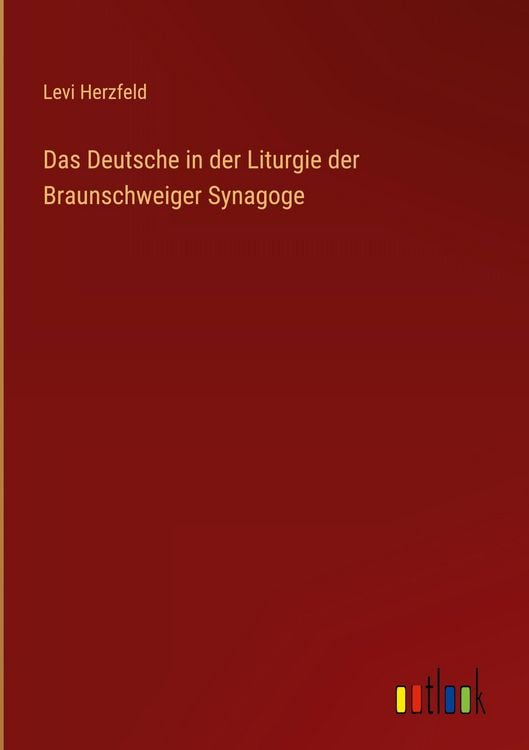 Produktbild: Das Deutsche in der Liturgie der Braunschweiger Synagoge