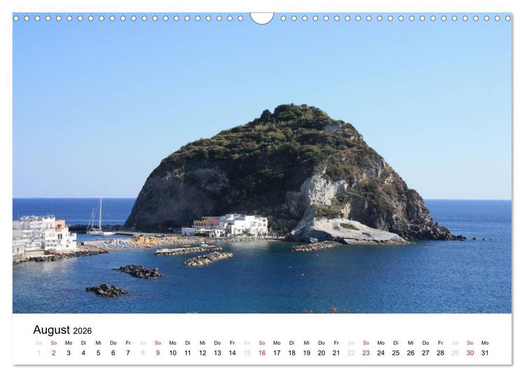 Produktbild: Ischia (Wandkalender 2026 DIN A3 quer), CALVENDO Monatskalender