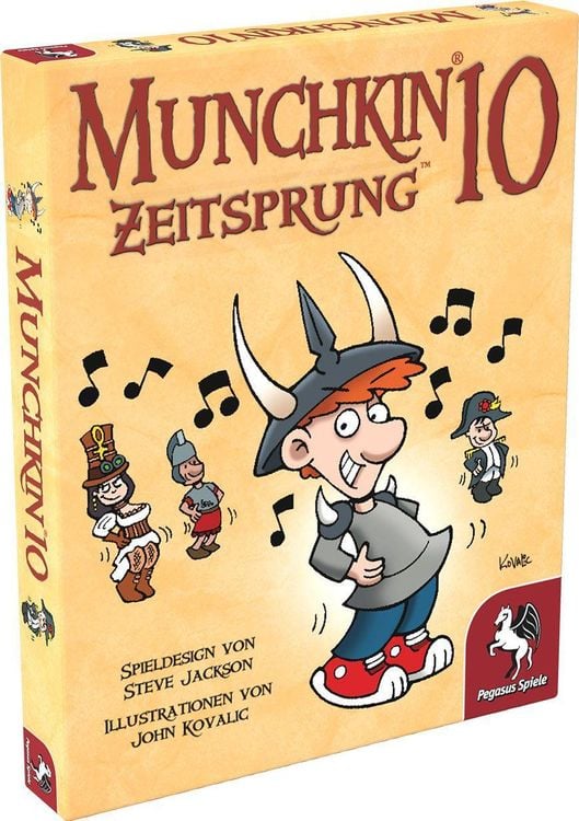 Produktbild: Munchkin 10: Zeitsprung -Spiel-Erweiterung
