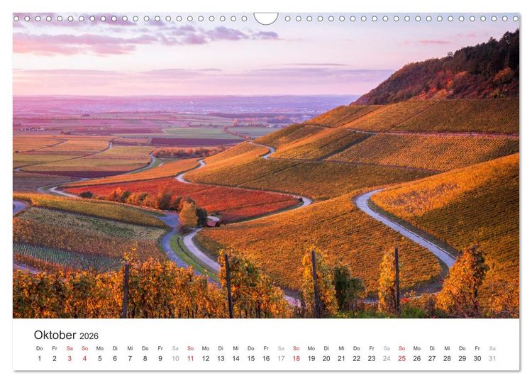 Produktbild: Malerisches Mainfranken (Wandkalender 2026 DIN A3 quer), CALVENDO Monatskalender