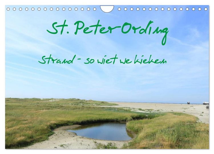 Produktbild: St. Peter-Ording (Wandkalender 2026 DIN A4 quer), CALVENDO Monatskalender