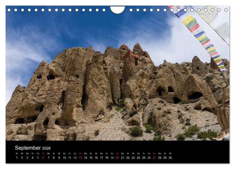 Produktbild: Buddhismus im Himalaya (Wandkalender 2026 DIN A4 quer), CALVENDO Monatskalender