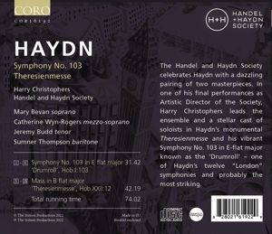 Produktbild: Londoner Sinfonie 103/Theresienmesse