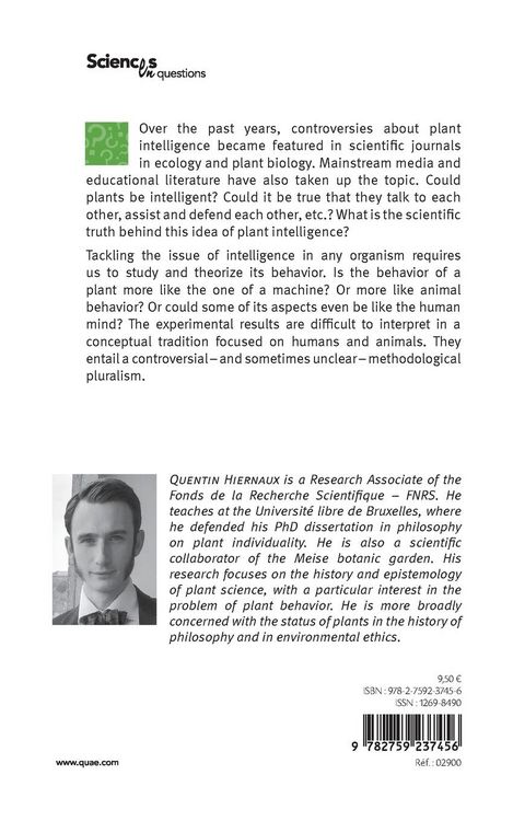 Produktbild: From Plant Behavior to Plant Intelligence?